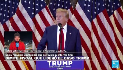 Informe desde Washington: renunció el fiscal especial Jack Smith, que investigó a Trump