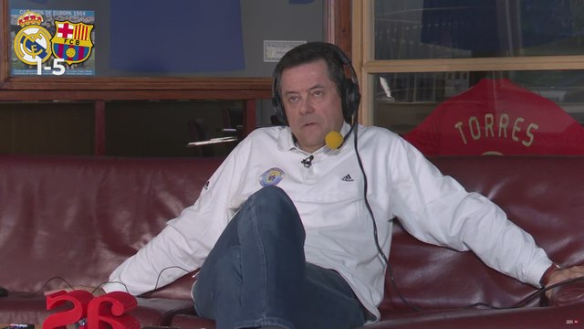 La reacción de Roncero al gol de Rodrygo en la final de la Supercopa | Real Madrid - Barcelona