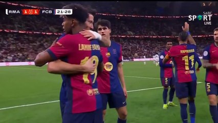 FT: Real Madrid 2-5 Barcelona: ALL GOALS