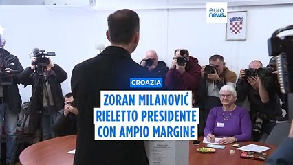 Elezioni Croazia: Zoran Milanović confermato presidente