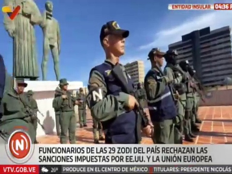 ZODI Marítima e Insular Oriental N.° 72 rechaza sanciones impuestas por EE.UU. y la Unión Europea