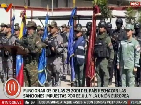 ZODI Marítima e Insular Central rechaza contundentemente las sanciones impuestas por EE.UU. y la UE