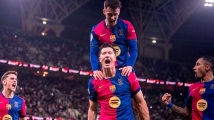 Barcelona vence al Real Madrid en la Supercopa de España y consigue su título 100 en la historia