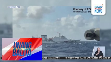 Monster ship ng China Coast Guard, muling namataan 97 nautical miles mula sa baybayin ng Zambales | Unang Balita
