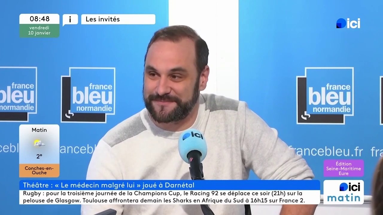 ICI Matin - Normandie Rouen - Émission du vendredi 10 janvier 2025_France 3 HD