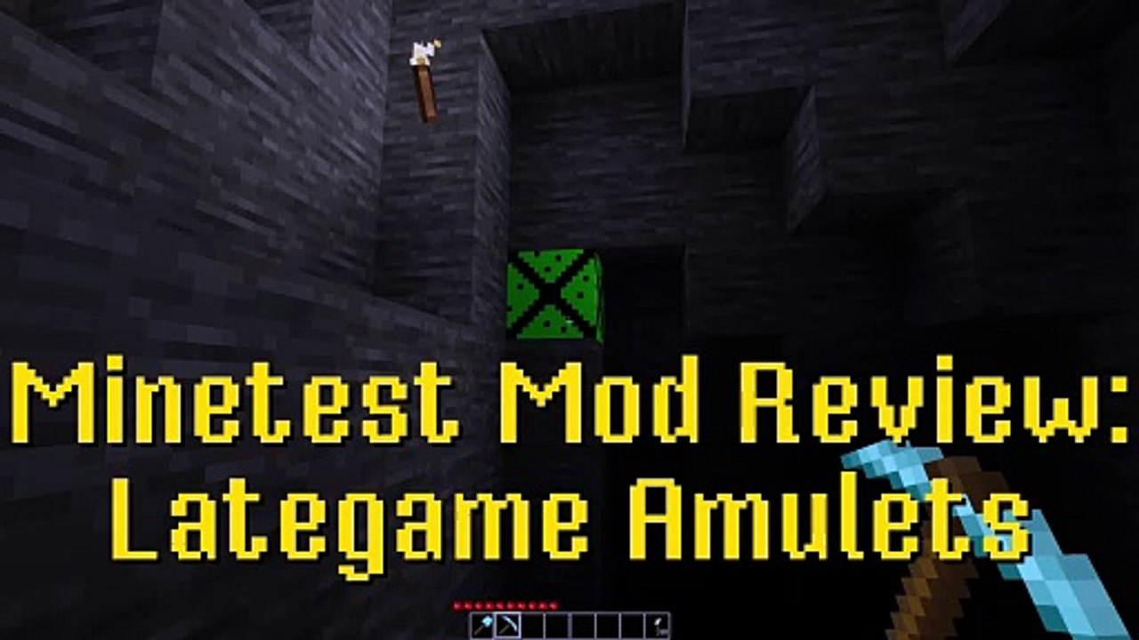 Minetest Mod Review: Lategame Amulets
