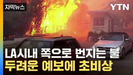 [자막뉴스] '통제불능' LA 산불, 방향 틀었다...주요 관광지도 대피령 / YTN