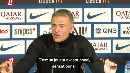 PSG - Luis Enrique : "Barcola reste un joueur sensationnel"