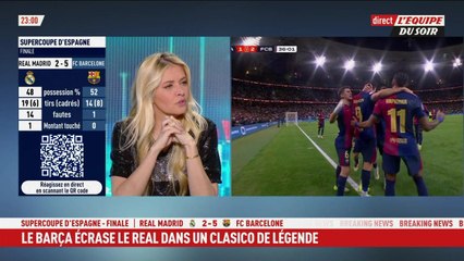 Le Barca écrase le Real Madrid dans un Clasico de légende ! - L'Équipe du Soir - extrait
