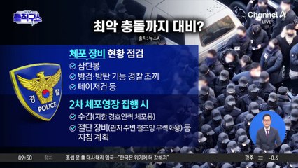 경호처, 전술복·헬멧까지…전운 감도는 대통령 관저