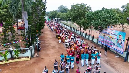 Engagement ceremony on the occasion of Tirukalyana Matha Thirthala festival