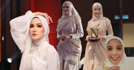 HANIS ZALIKHA Tampil Jelita Bak Bidadari Dengan Dress Rekaan Mimpikita Di Nona Superwoman Award 2024
