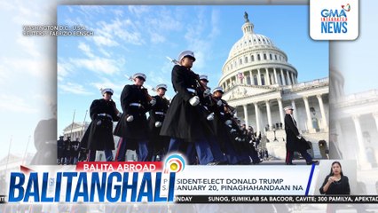 Panunumpa nina U.S. President-elect Donald Trump at VP-elect JD Vance sa January 20, pinaghahandaan na | Balitanghali