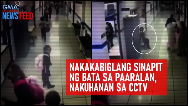 Nakakabiglang sinapit ng bata sa paaralan, nakuhanan sa CCTV | GMA Integrated Newsfeed