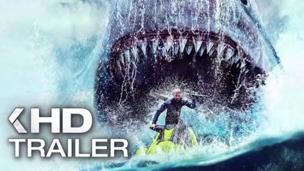 Meg 2 : The trench /  Jet Ski Meg figth Scenes