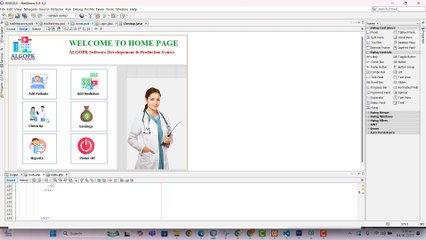 (Part 05)Hospital Management System in Java GUI | Full Project Tutorial