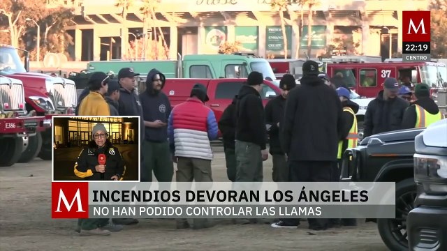 Incendios en California: Vientos impiden su control, cobertura desde Los Ángeles