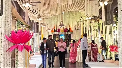 सरकारी मंदिर में प्राइवेट शादी मचा बवाल जांच के आदेश