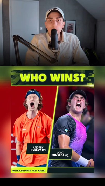 Le match à surtout pas rater sur ce R1 de l’Open d’Australie 🇦🇺