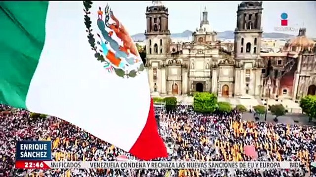 Claudia Sheinbaum brinda informe en el Zócalo CDMX por sus primeros 100 días de gobierno