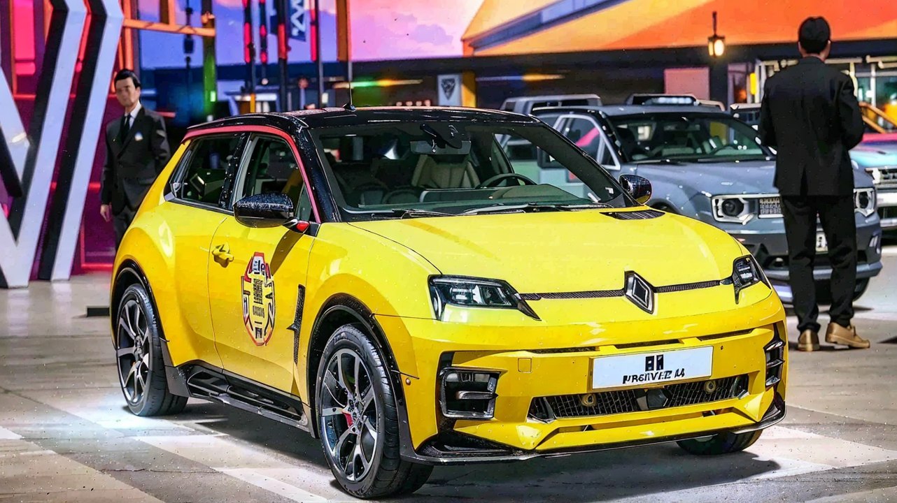 La Renault 5 électrique, sacrée voiture de l'année 2025