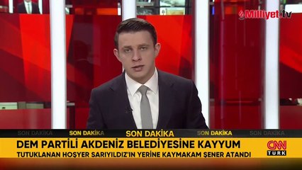 DEM Partili Mersin'in Akdeniz Belediyesi'ne kayyum atandı