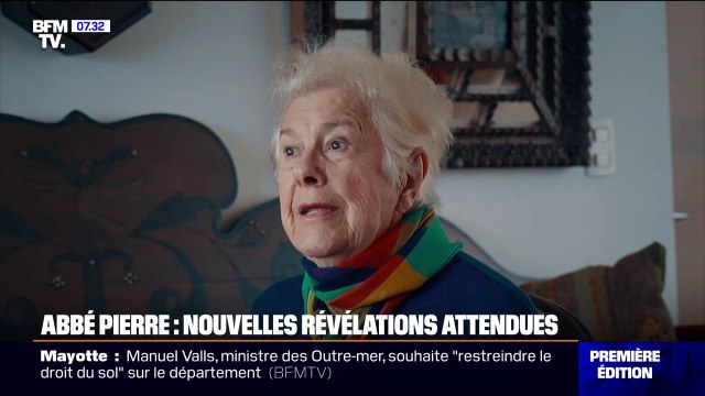 Il m'a frotté les seins : agressée par l'Abbé Pierre en 1988, cette journaliste témoigne