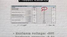 CTP2303-VB is a SOT23 package P-Channel field effect MOS tube