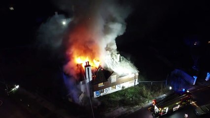 Fire at derelict Eastbourne building