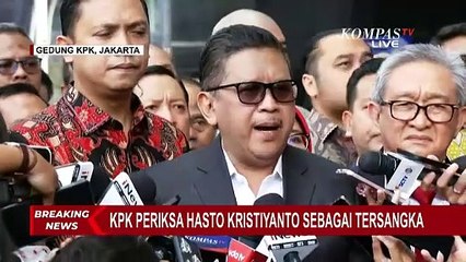 [FULL] Keterangan Sekjen PDIP Hasto Kristiyanto Penuhi Pemeriksaan KPK, Tersangka Kasus Harun Masiku