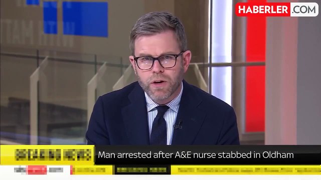 Acil serviste bir hastanın bıçaklı saldırısına uğrayan hemşire, yaşam mücadelesi veriyor