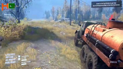 SpinTires MudRunner | Repair & Refuel Challenge | Part 1 | Hindi Urdu