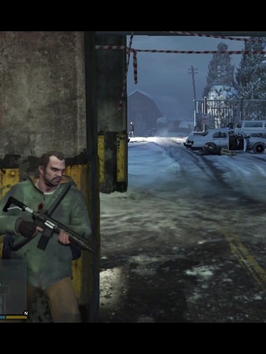 First fighting in GTA 5