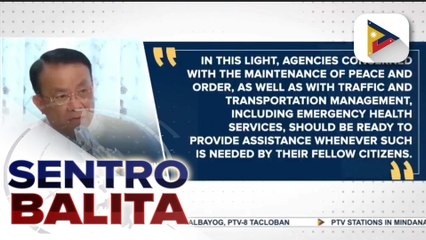 Mapayapa at maayos na pagdaraos ng "National Rally for Peace" ng INC, pinatitiyak ng Malacañang sa mga ahensya ng gobyerno