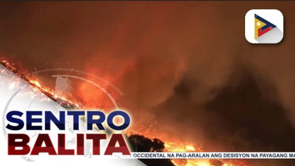 Los Angeles Fire Department, puspusan ang pag-apula sa  wildfires sa California