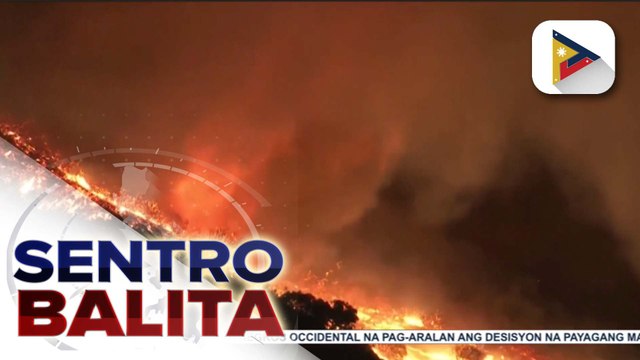 Los Angeles Fire Department, puspusan ang pag-apula sa wildfires sa California