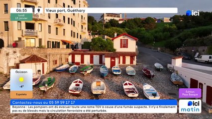 13/01/2025 - ici matin par ici Pays Basque en vidéo