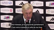 Real Madrid - Ancelotti : “Très tristes, très déçus, mais c’est le football”