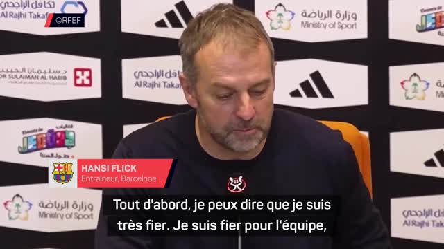 Barcelone - Flick très fier de son équipe et de la façon dont ils ont défendu à 10