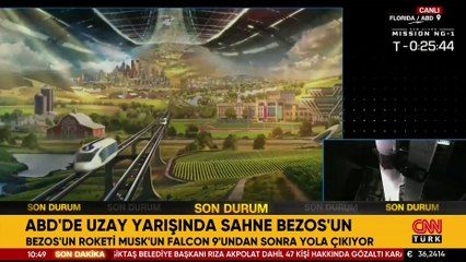 Milyarderlerin yarışı! Jeff Bezos uzayda Elon Musk'a rakip oluyor...