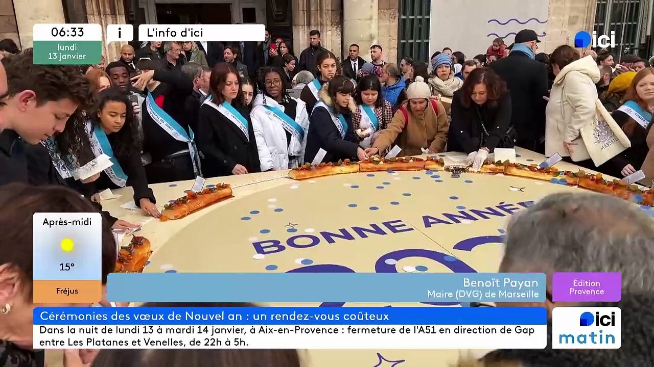 13/01/2025 - ici matin par ici Provence en vidéo