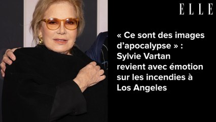 « Ce sont des images d’apocalypse » : Sylvie Vartan revient avec émotion sur les incendies à Los Angeles