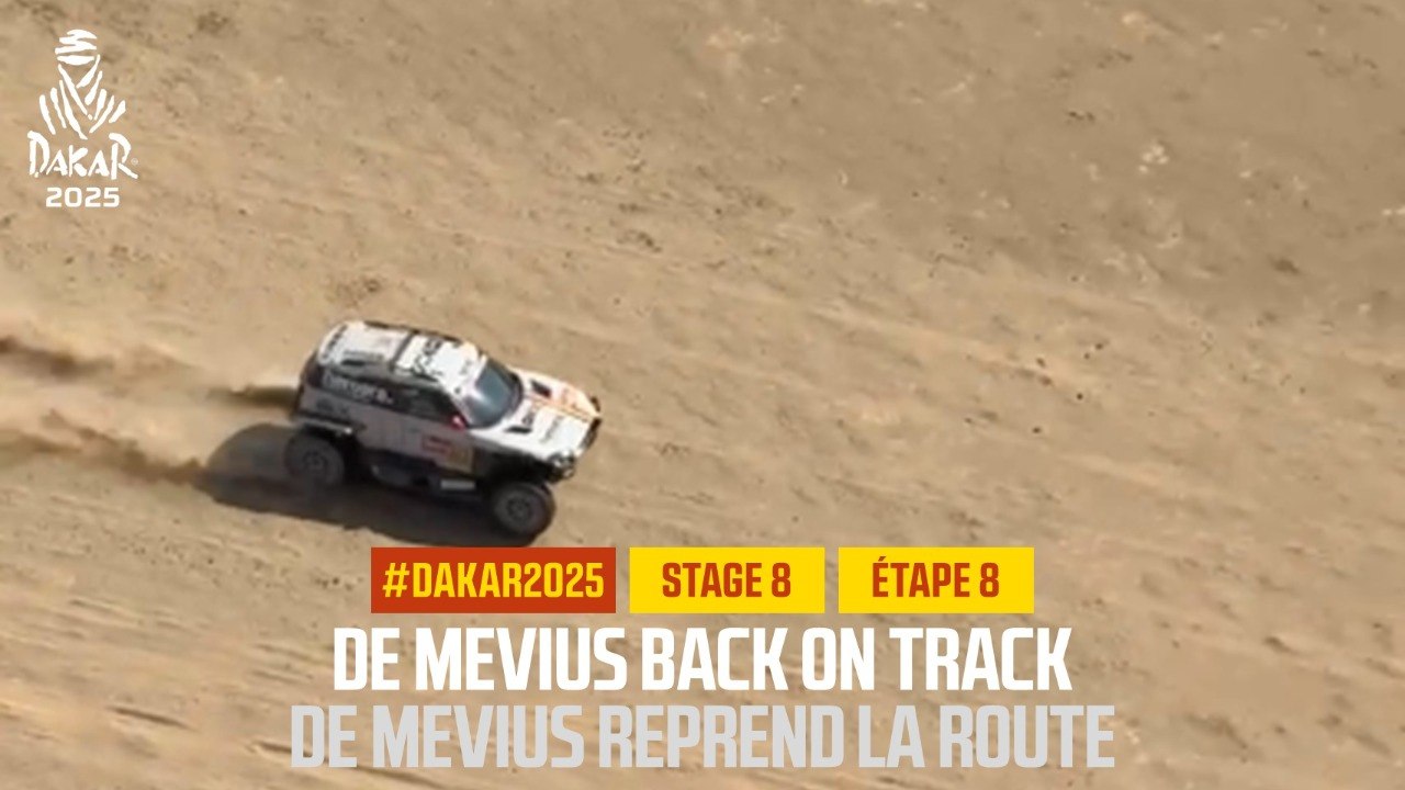 De Mevius back on track - Stage 8 - #Dakar2025
