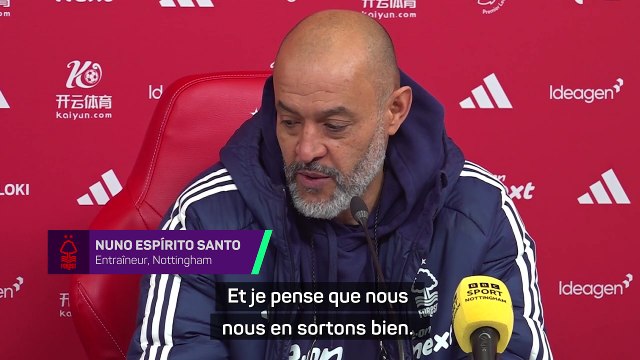 Nuno Espírito Santo : Jouons le match !