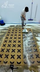 Cleans Heavily Soiled Carpets In Just 60s - Satisfying ASMR #carpetcleaning #shorts