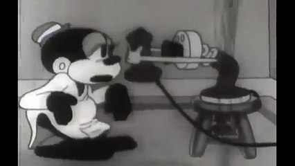 Classic Cartoon Looney Tunes Bosko's Holiday 1931