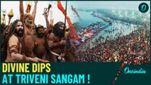 Maha Kumbh: Millions Gather at Triveni Sangam for Sacred Amrit Snan on Makar Sankranti | Watch