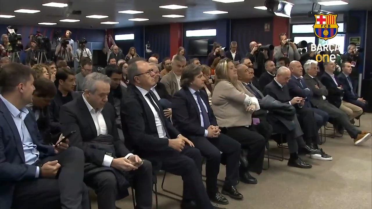 Durísimo discurso inicial de Laporta contra LaLiga y el resto de sus enemigos