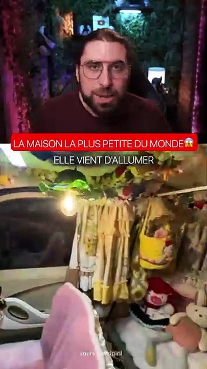 LA MAISON LA PLUS PETITE DU MONDE😱
