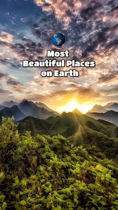 Most Beautiful Places on Earth #shorts #travel #trending